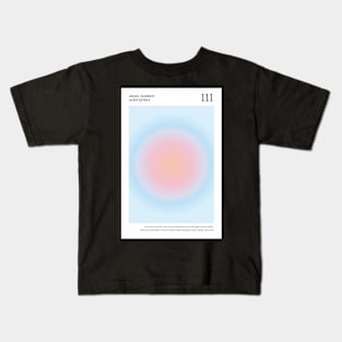 Angel Number 111 Aura Kids T-Shirt